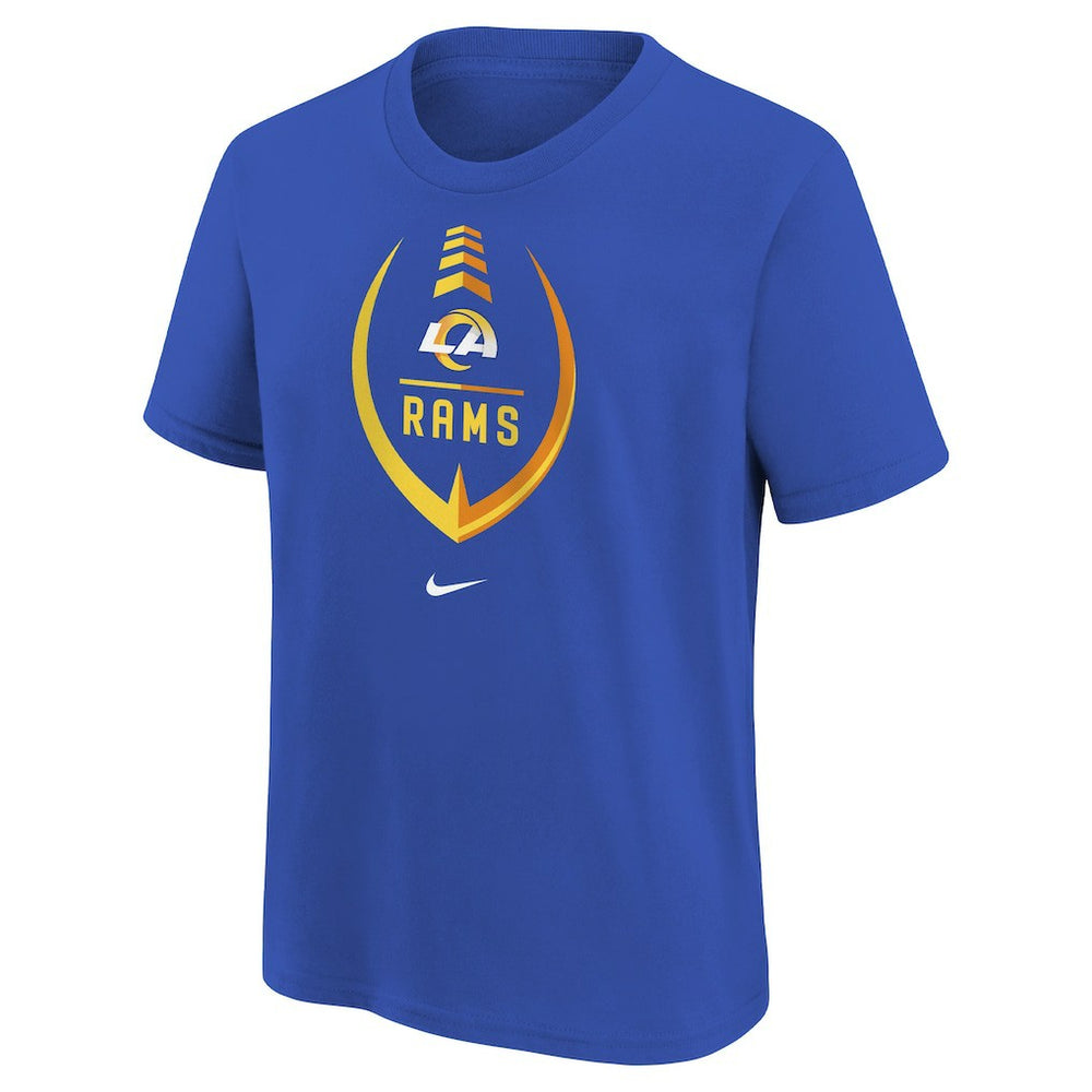 Los Angeles Rams Girls Preschool Icon T-Shirt Royal | Nike for Sale