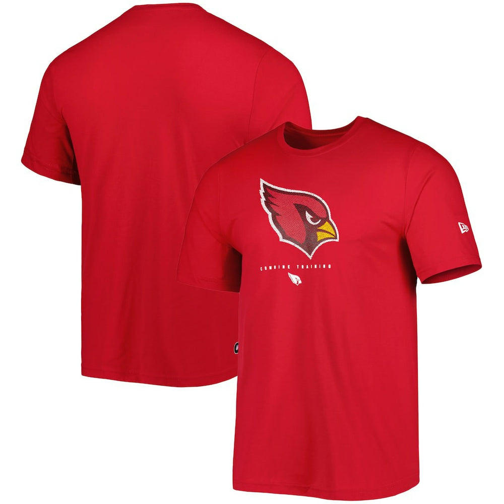 Arizona Cardinals New Era Combine Authentic Ball Logo T-Shirt Cardinal | NFL