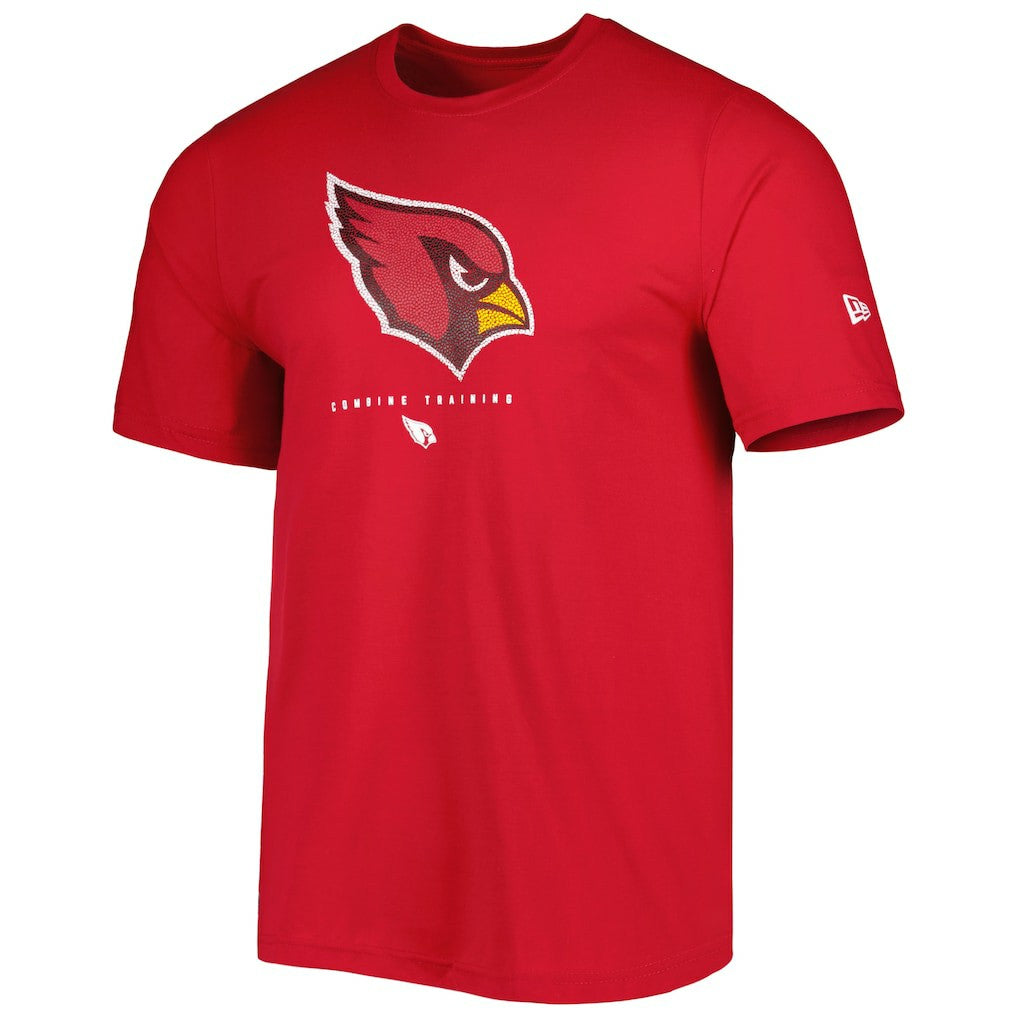 Arizona Cardinals New Era Combine Authentic Ball Logo T-Shirt Cardinal | NFL