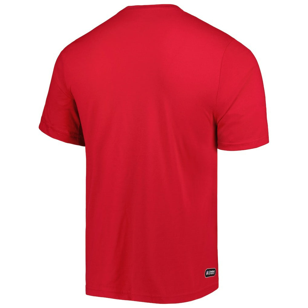 Arizona Cardinals New Era Combine Authentic Ball Logo T-Shirt Cardinal | NFL