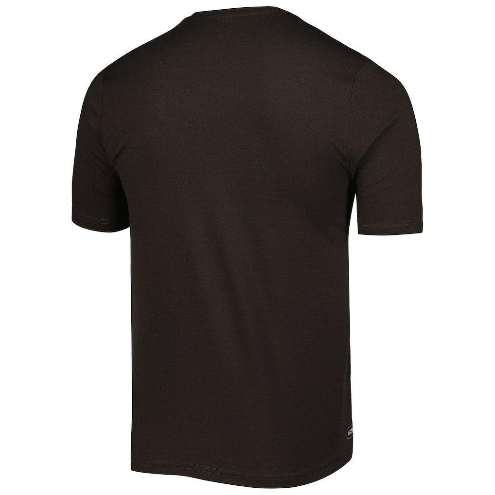 Cleveland Browns New Era Combine Authentic Ball Logo T-Shirt Brown | NFL