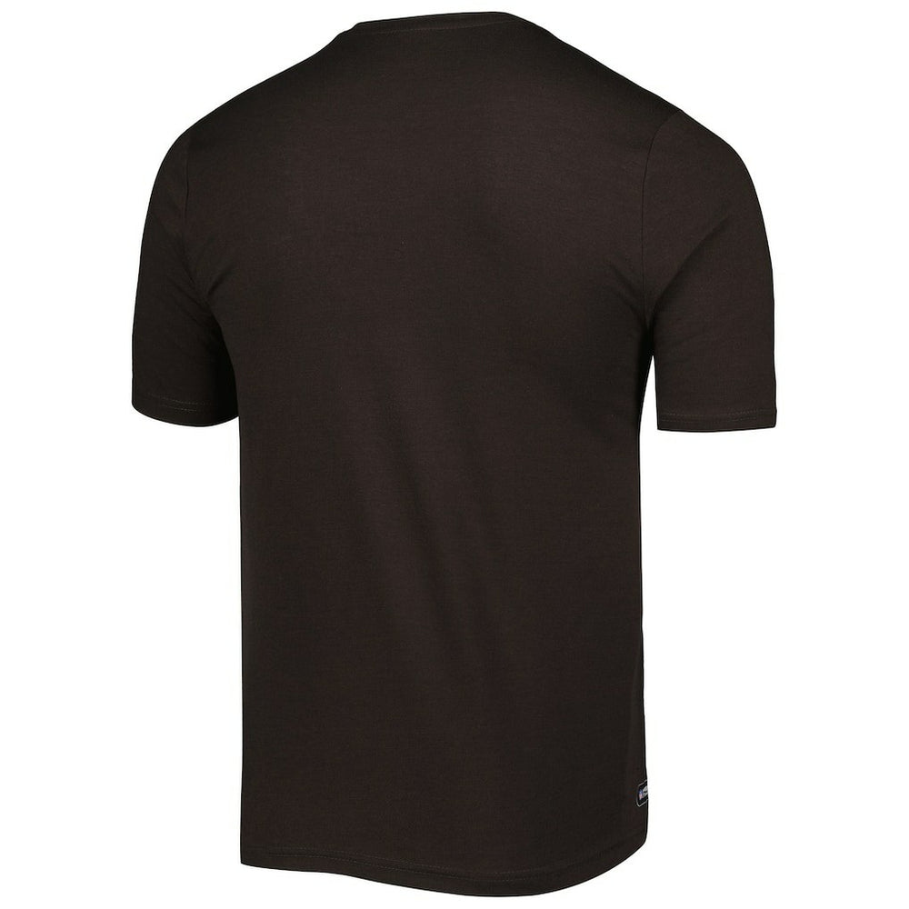 Cleveland Browns New Era Combine Authentic Ball Logo T-Shirt Brown | NFL