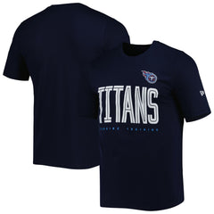 Tennessee Titans New Era Combine Authentic Training Huddle Up T-Shirt Navy | NFL