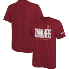 Washington Commanders New Era Combine Authentic Training Huddle Up T-Shirt Burgundy | NFL