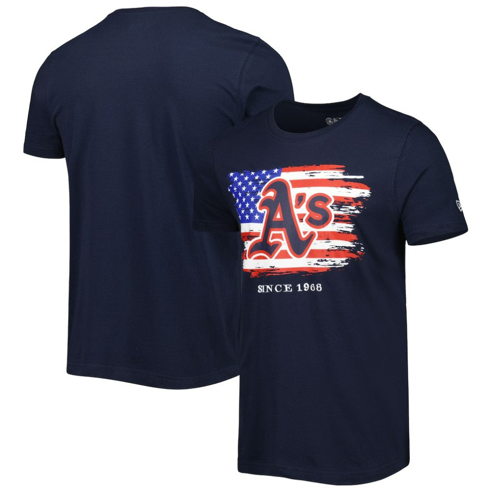 Athletics New Era 4th of July Jersey T-Shirt - MLB