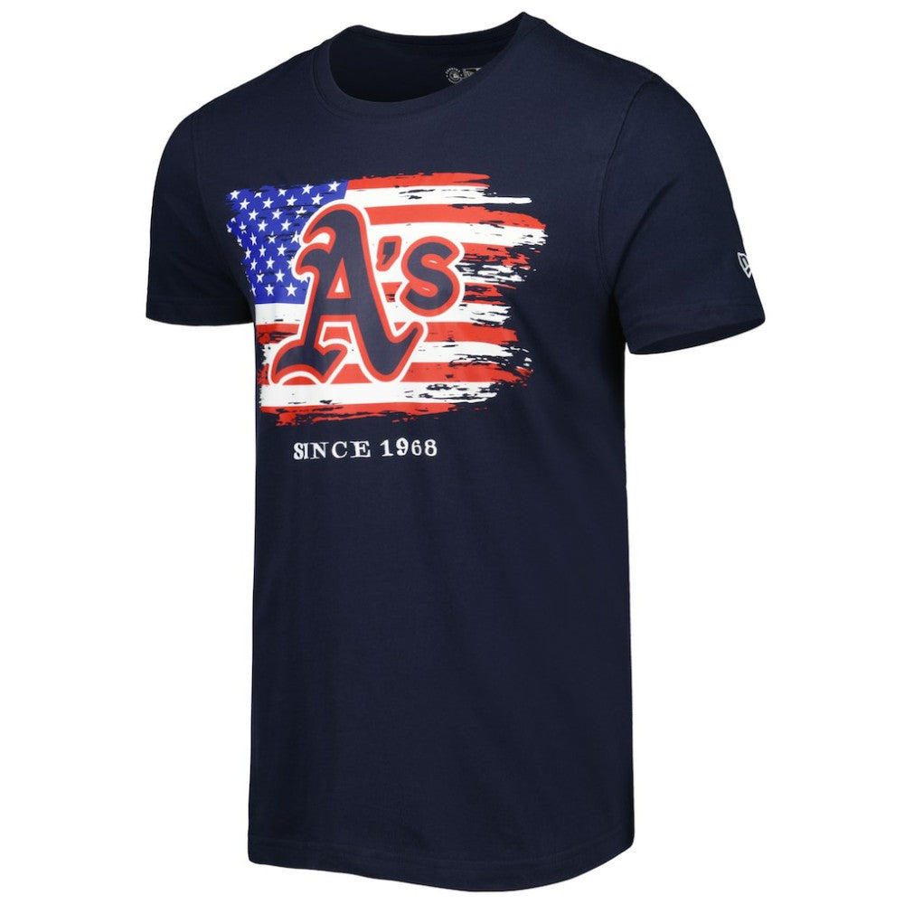 Athletics New Era 4th of July Jersey T-Shirt - MLB