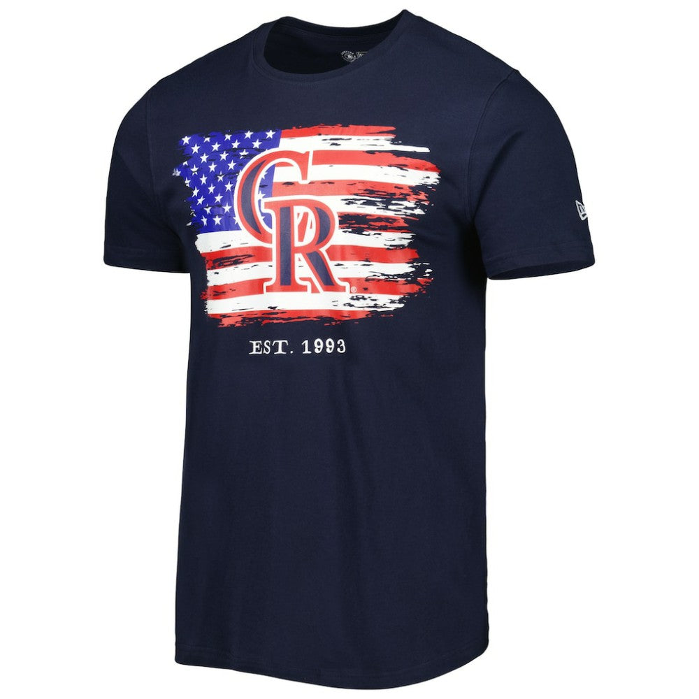 Colorado Rockies New Era 4th of July Jersey T-Shirt - MLB