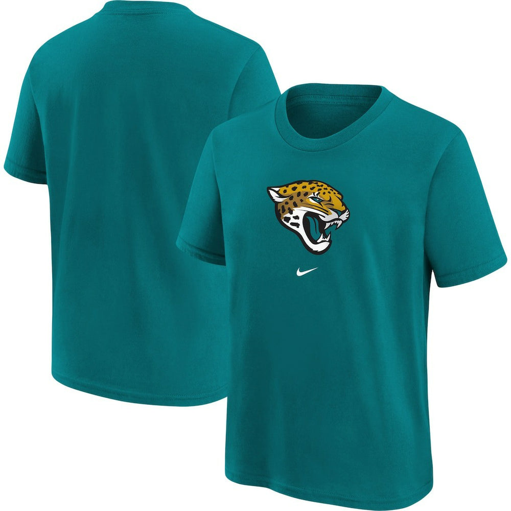 Jacksonville Jaguars Youth Logo T-Shirt Teal | Nike for Sale