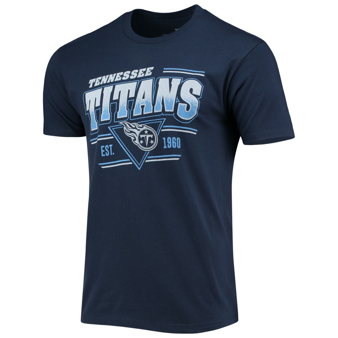 Tennessee Titans Junk Food Throwback T-Shirt Navy | NFL