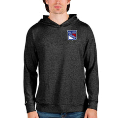 New York Rangers Antigua Team Absolute Pullover Hoodie - Black - NHL