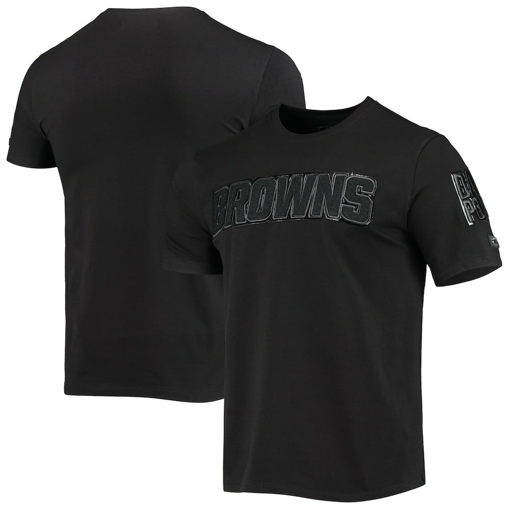 Cleveland Browns Pro Standard Logo Pro Team Shirt Black | NFL