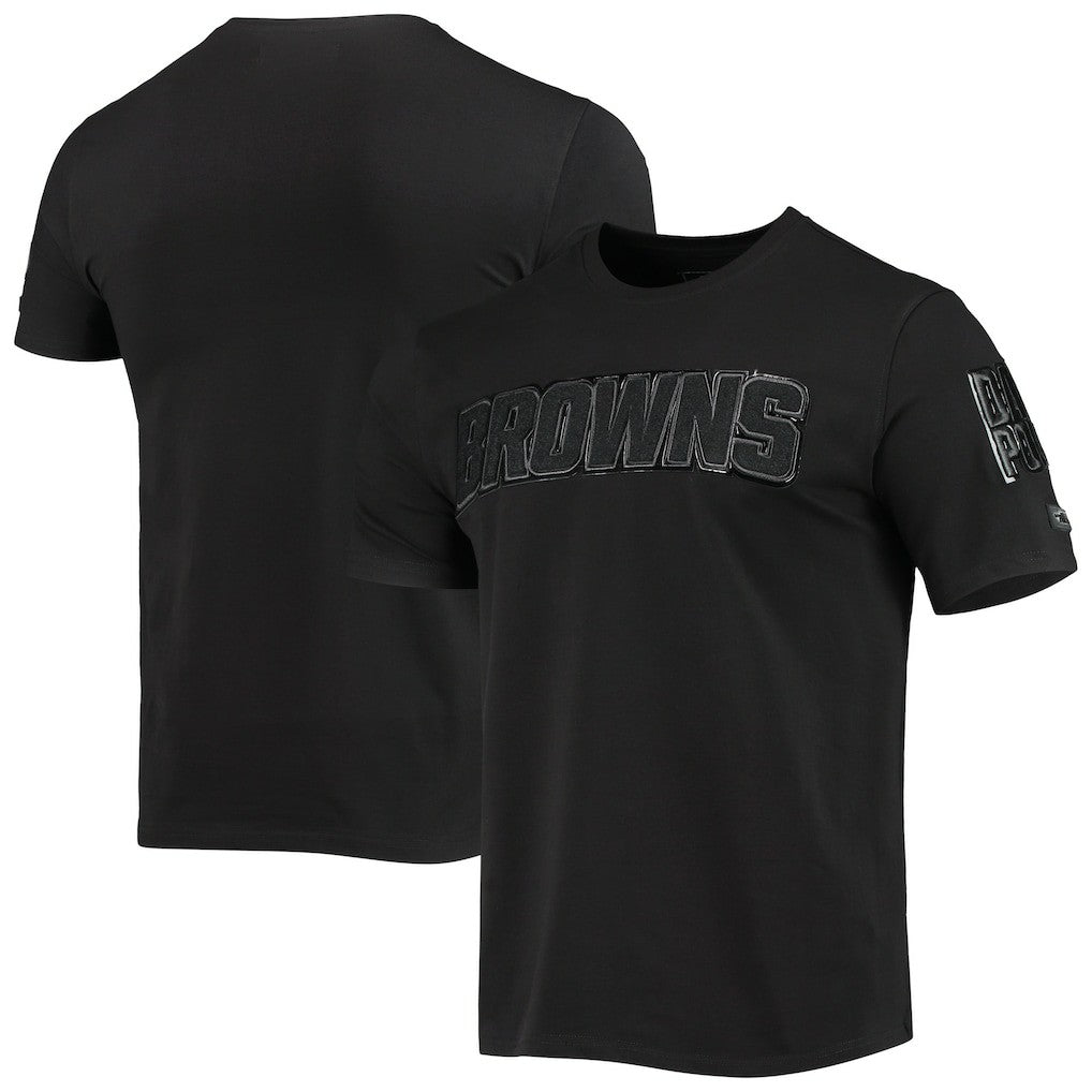 Cleveland Browns Pro Standard Logo Pro Team Shirt Black | NFL