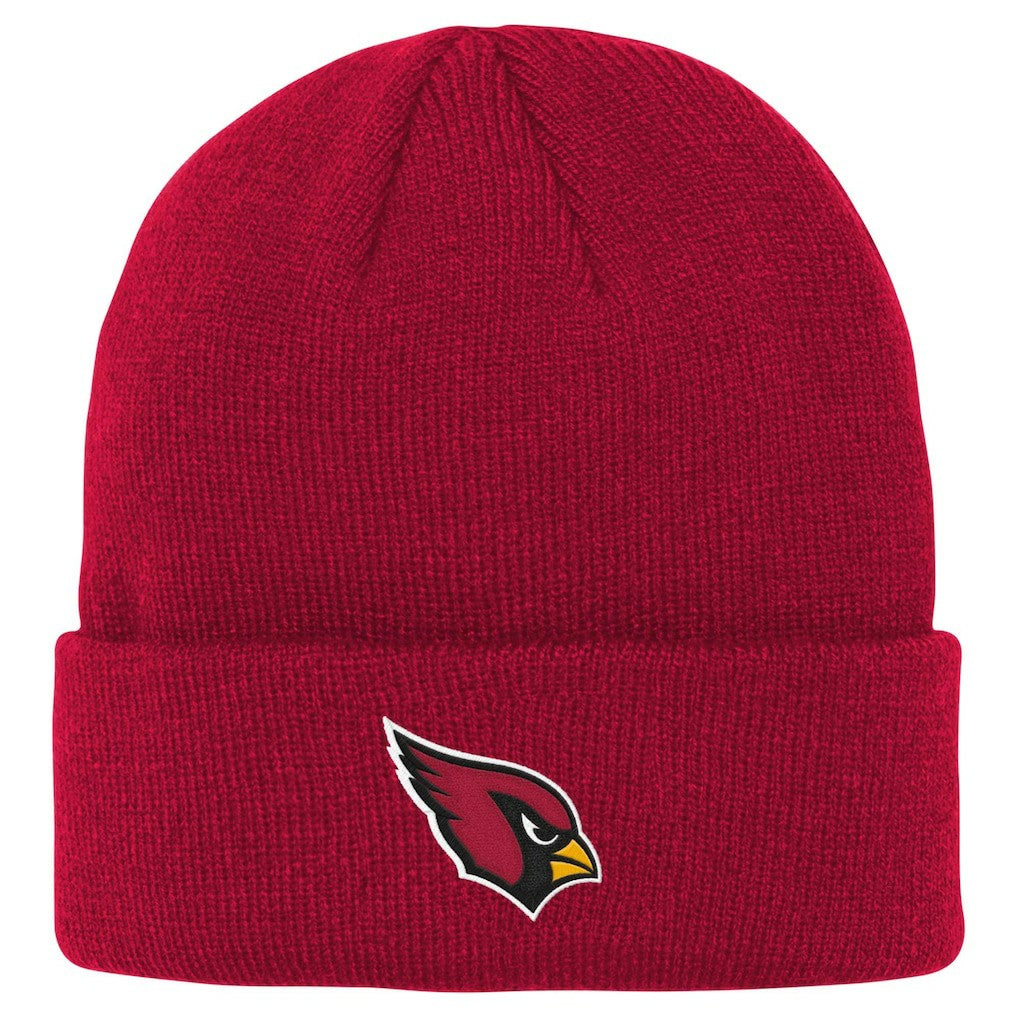 Arizona Cardinals Youth Basic Cuffed Knit Hat Cardinal | NFL