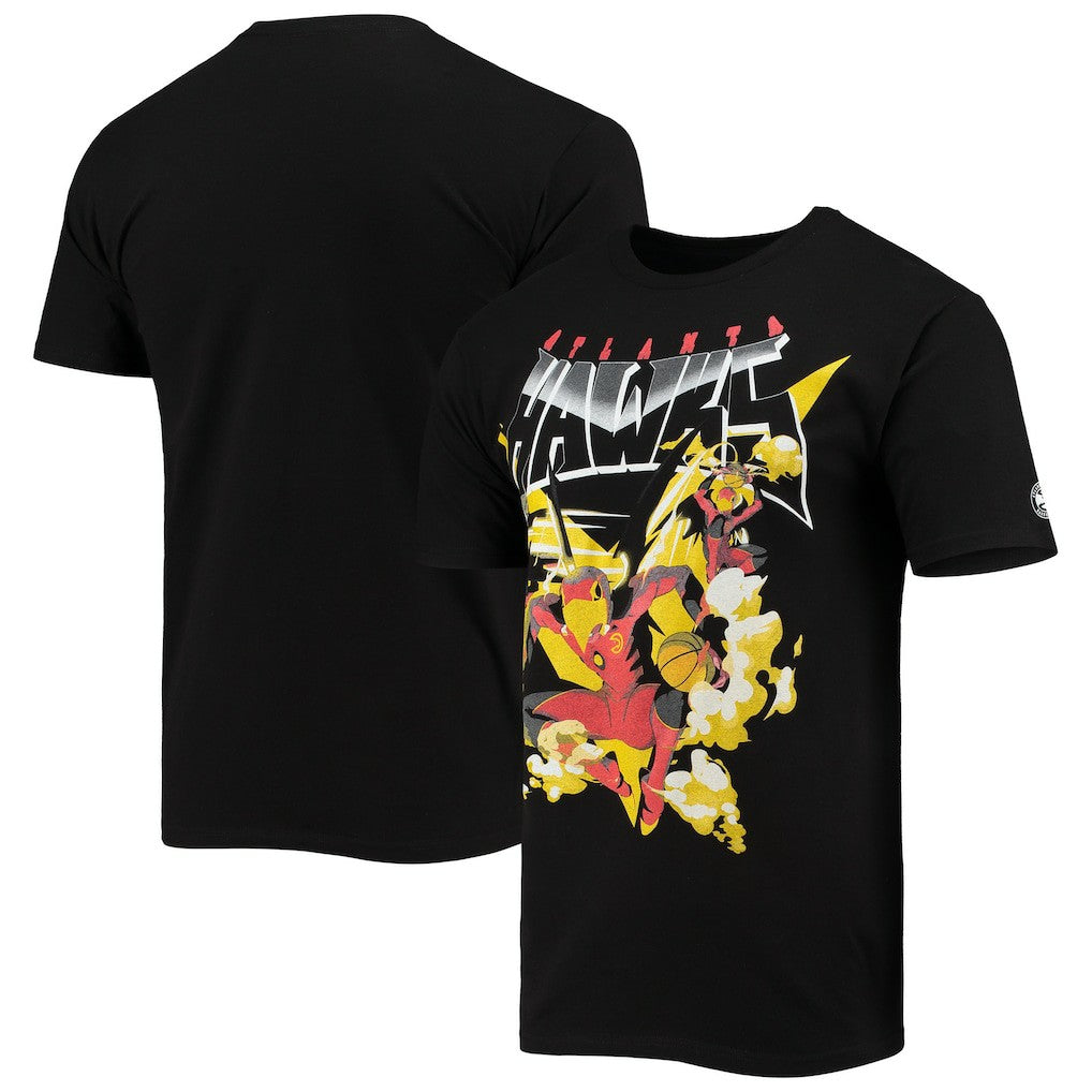 Atlanta Hawks NBA x McFlyy Identify Artist Series T-Shirt Black - NBA