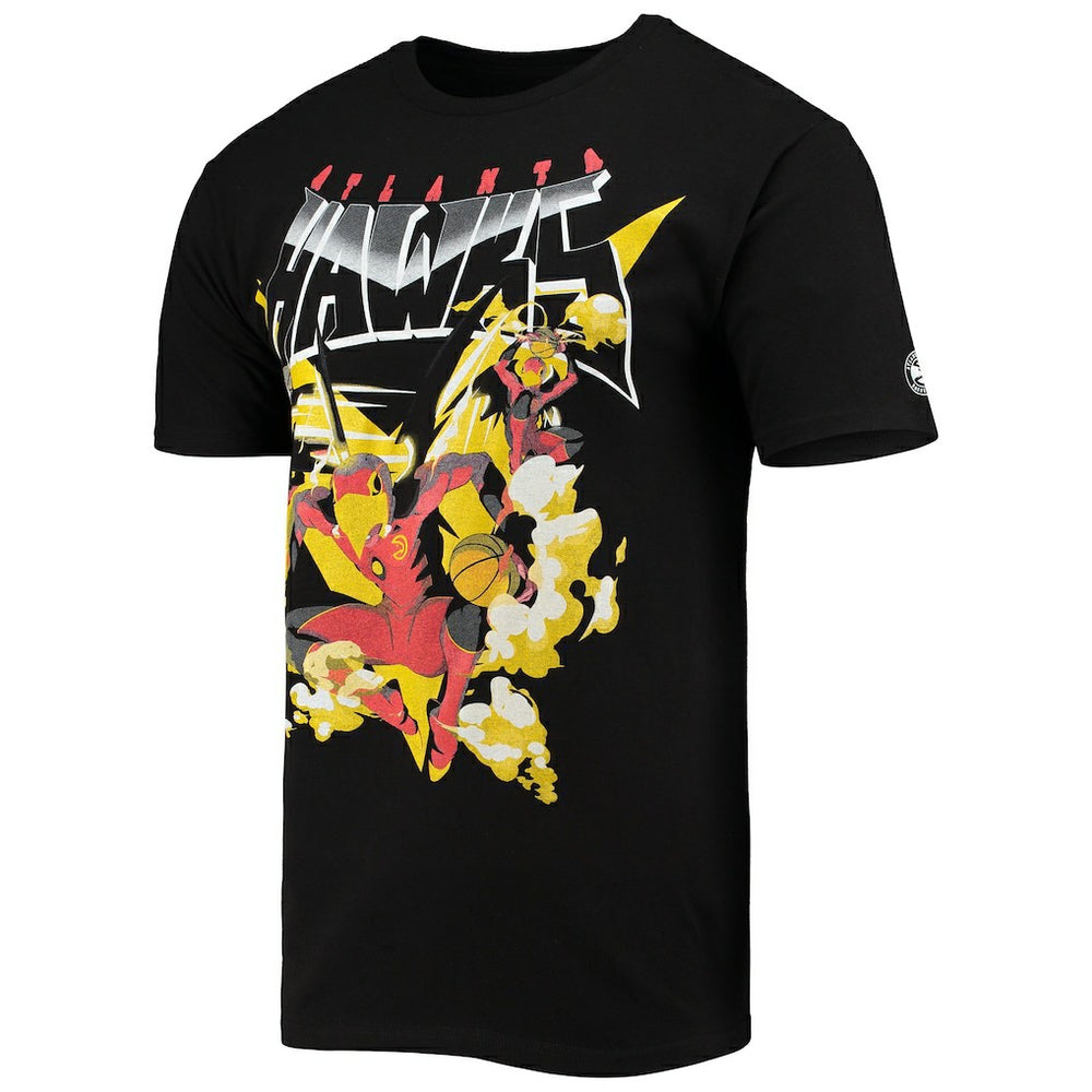 Atlanta Hawks NBA x McFlyy Identify Artist Series T-Shirt Black - NBA