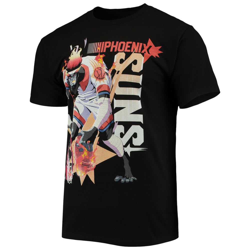 Phoenix Suns NBA x McFlyy Identify Artist Series T-Shirt Black - NBA