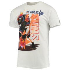 Phoenix Suns NBA x McFlyy Identify Artist Series T-Shirt White - NBA