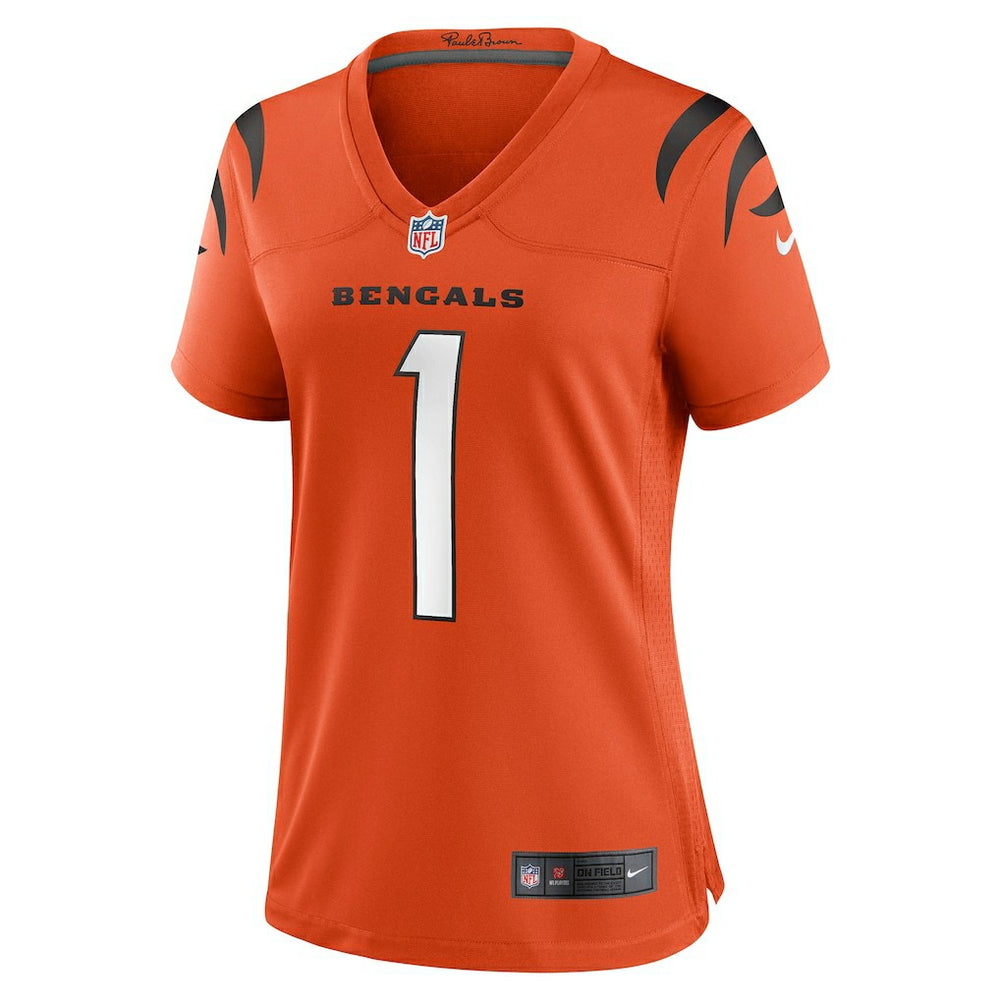 Ja'Marr Chase Cincinnati Bengals Women's Alternate Game Jersey Orange | Nike for Sale