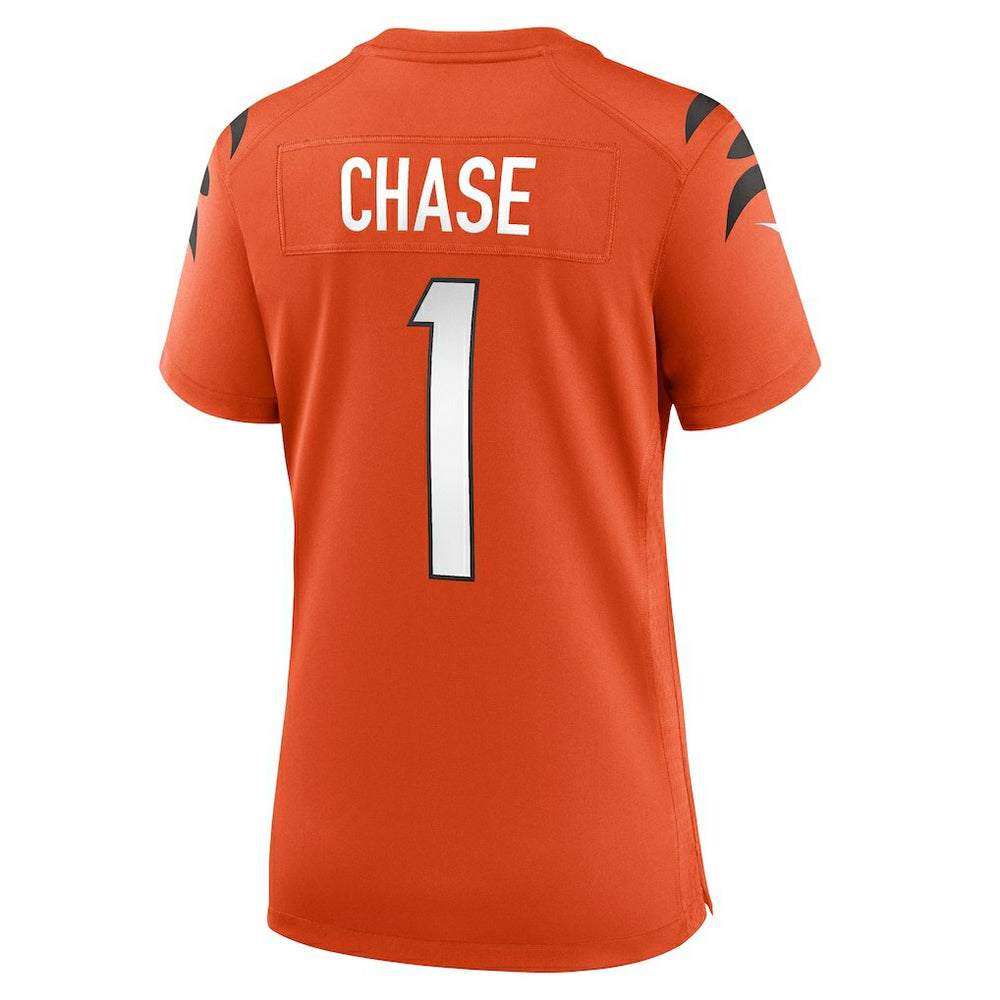 Ja'Marr Chase Cincinnati Bengals Women's Alternate Game Jersey Orange | Nike for Sale