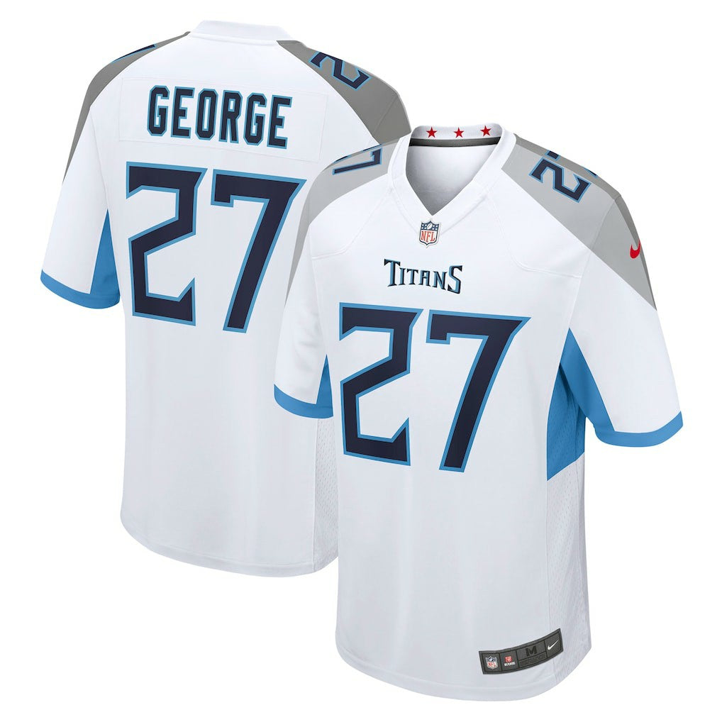 Eddie George Tennessee Titans Retired Player Game Jersey White | Nike for Sale
