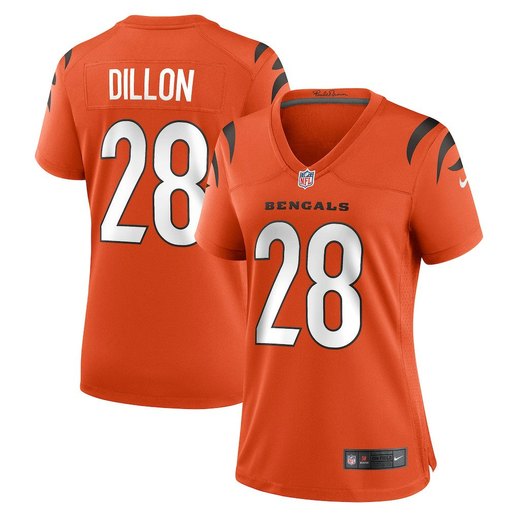Corey Dillon Cincinnati Bengals Women's Retired Game Jersey Orange | Nike for Sale