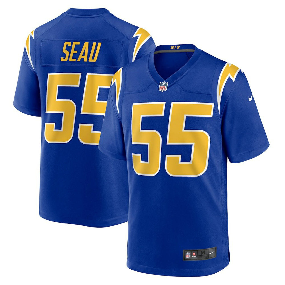 Junior Seau Los Angeles Chargers Retired Player Alternate Game Jersey Royal | Nike for Sale