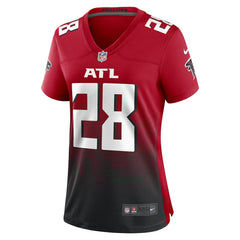 Warrick Dunn Atlanta Falcons Women's Retired Game Jersey Red | Nike for Sale