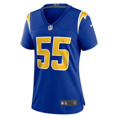 Junior Seau Los Angeles Chargers Women's Retired Game Jersey Royal | Nike for Sale