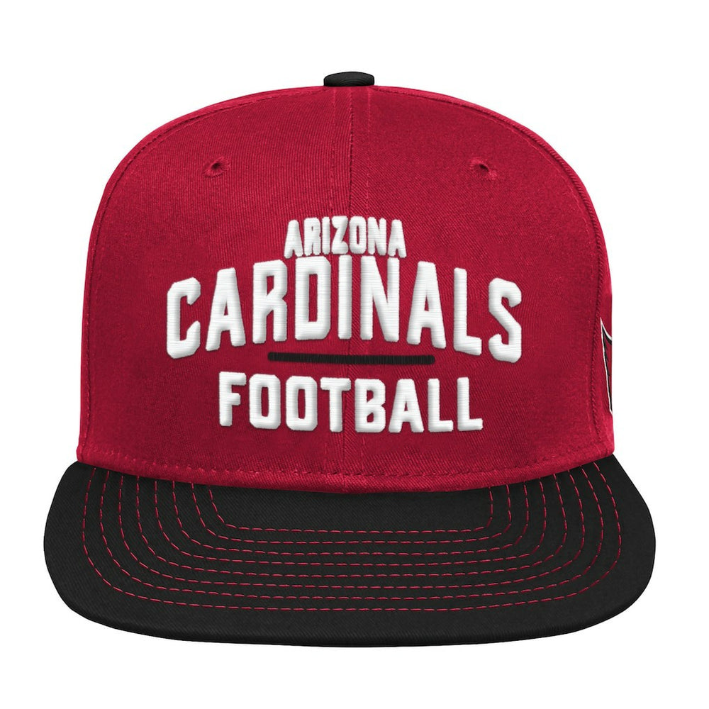 Arizona Cardinals Youth Lock Up Snapback Hat Cardinal/Black | NFL
