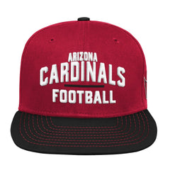 Arizona Cardinals Youth Lock Up Snapback Hat Cardinal/Black | NFL