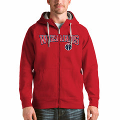 Washington Wizards Antigua Victory Full-Zip Hoodie Red - NBA
