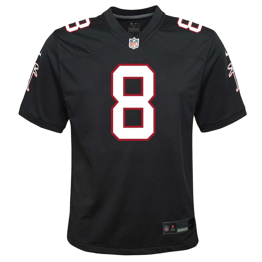 Kyle Pitts Sr. Atlanta Falcons Youth Game Jersey Black | Nike for Sale