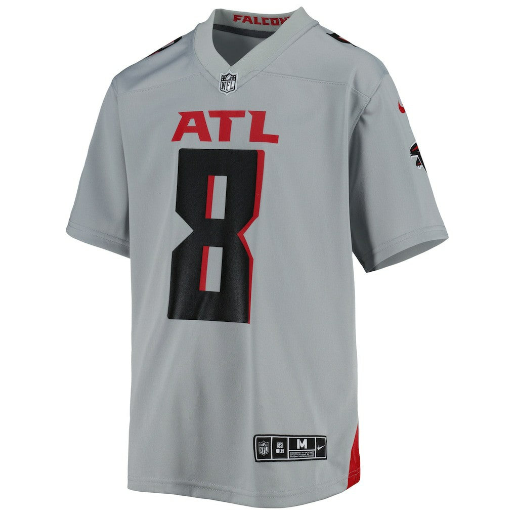 Kyle Pitts Atlanta Falcons Youth Inverted Game Jersey Gray | Nike for Sale