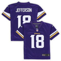 Justin Jefferson Minnesota Vikings Preschool Game Jersey Purple | Nike for Sale