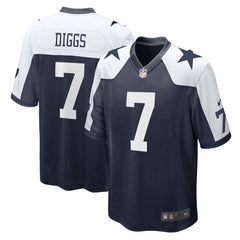Trevon Diggs Dallas Cowboys Alternate Game Team Jersey Navy | Nike for Sale