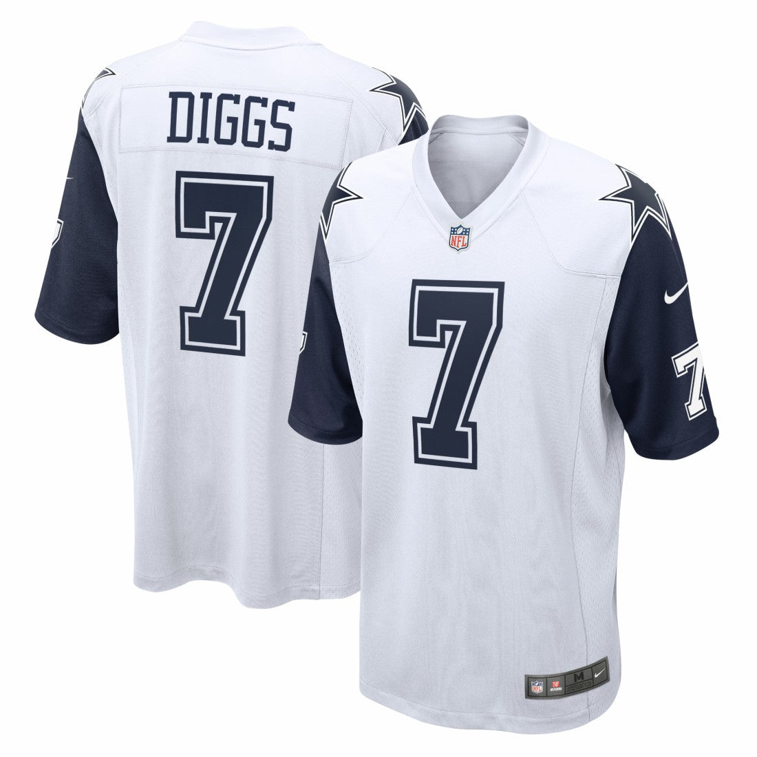 Trevon Diggs Dallas Cowboys Alternate Game Team Jersey White | Nike for Sale