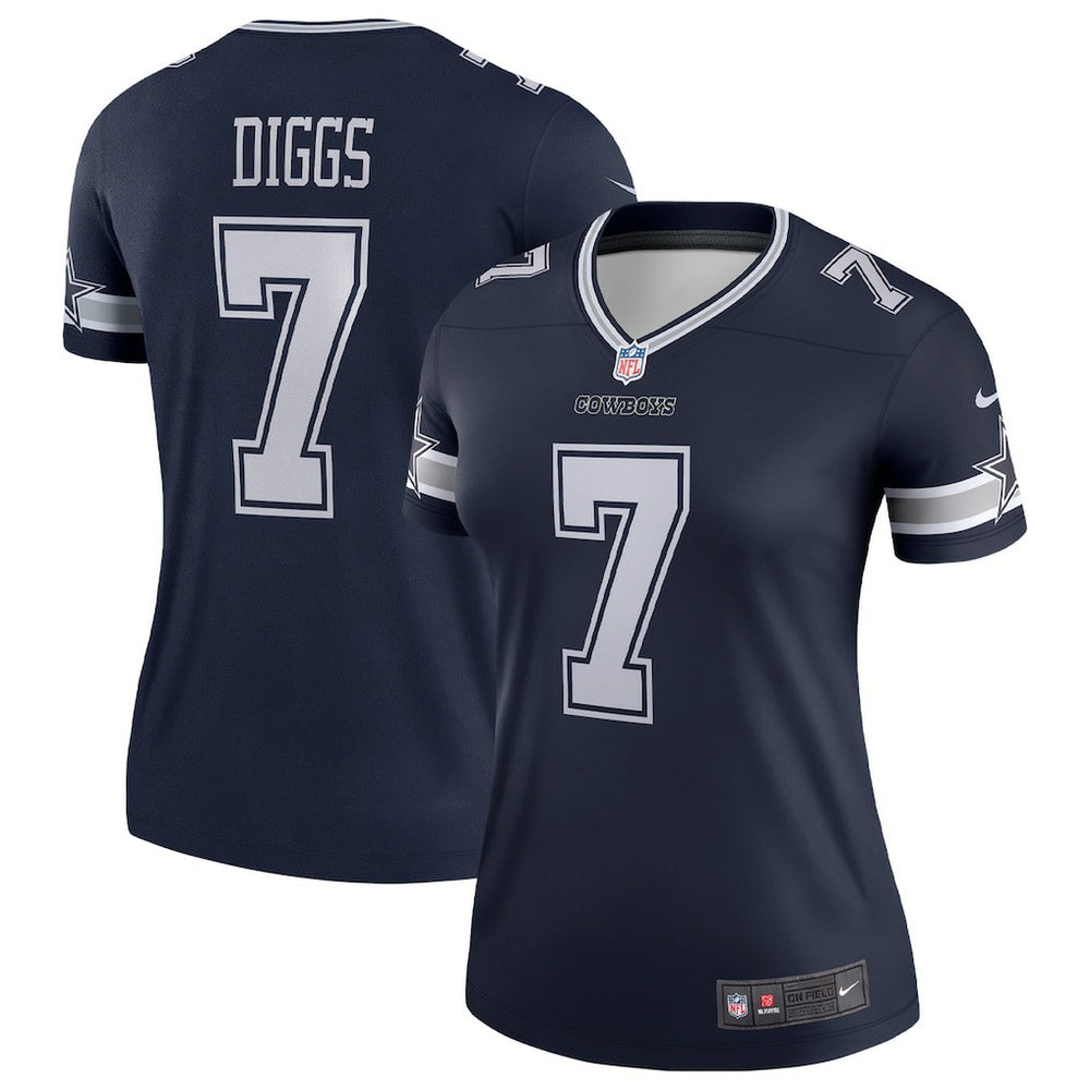 Trevon Diggs Dallas Cowboys Women's Legend Player Performance Top Navy | Nike for Sale