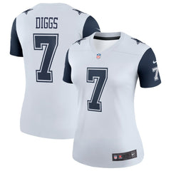 Trevon Diggs Dallas Cowboys Women's Legend Player Performance Top White | Nike for Sale