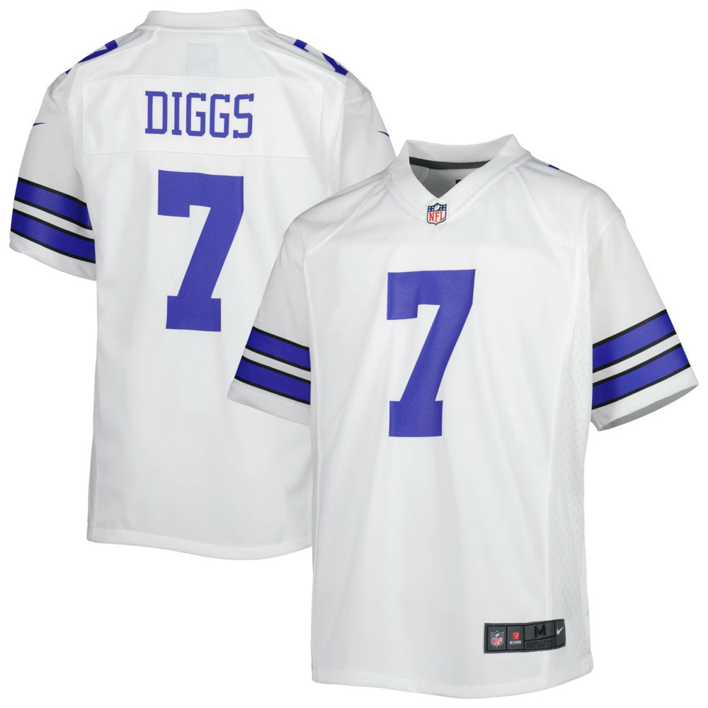Trevon Diggs Dallas Cowboys Youth Game Jersey White | Nike for Sale