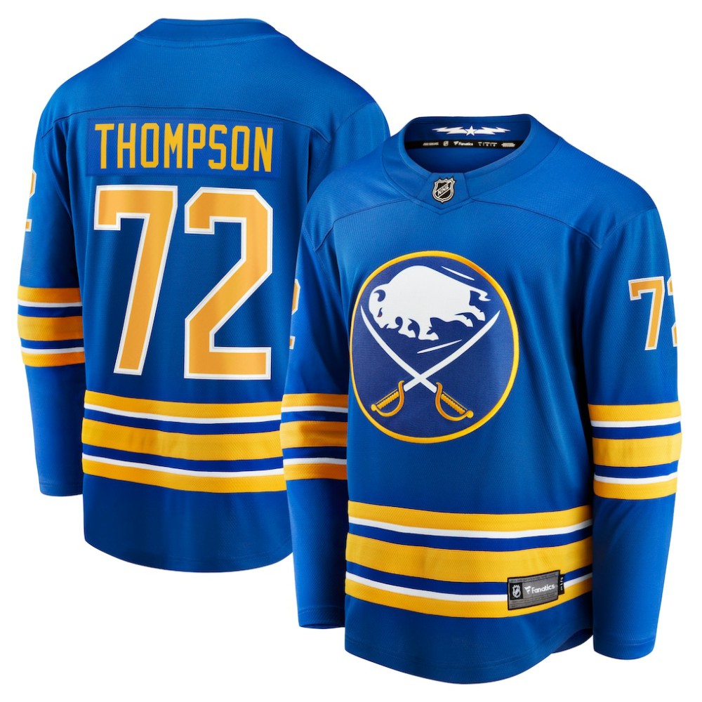 Tage Thompson Buffalo Sabres Fanatics Home Breakaway Player Jersey - Royal - NHL