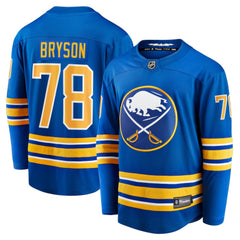 Jacob Bryson Buffalo Sabres Fanatics Home Breakaway Player Jersey - Royal - NHL