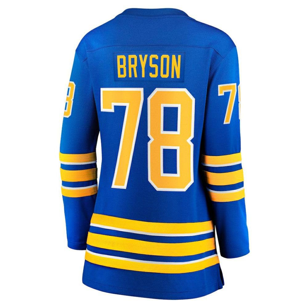 Jacob Bryson Buffalo Sabres Fanatics Women's Home Breakaway Player Jersey - Royal - NHL
