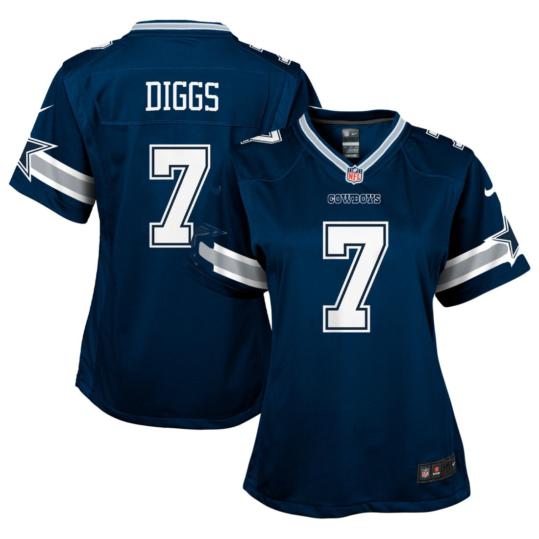 Trevon Diggs Dallas Cowboys Girls Youth Game Jersey Navy | Nike for Sale