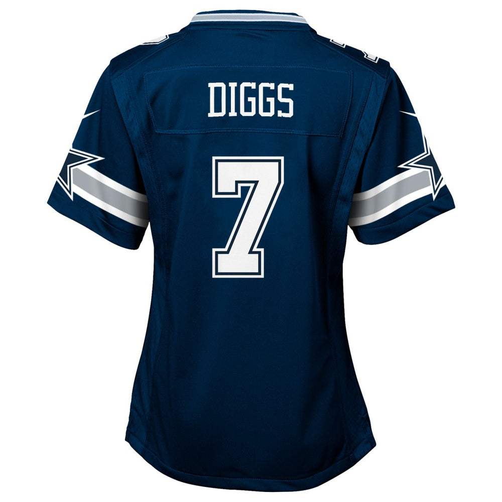 Trevon Diggs Dallas Cowboys Girls Youth Game Jersey Navy | Nike for Sale