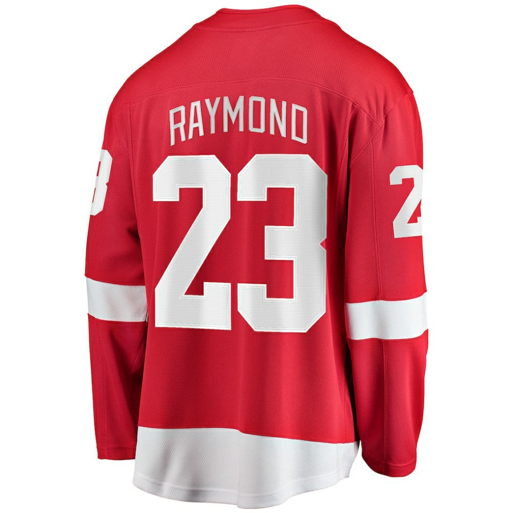 Lucas Raymond Detroit Red Wings Fanatics Home Breakaway Player Jersey - Red - NHL