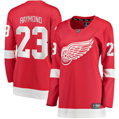 Lucas Raymond Detroit Red Wings Fanatics Women's Home Breakaway Player Jersey - Red - NHL