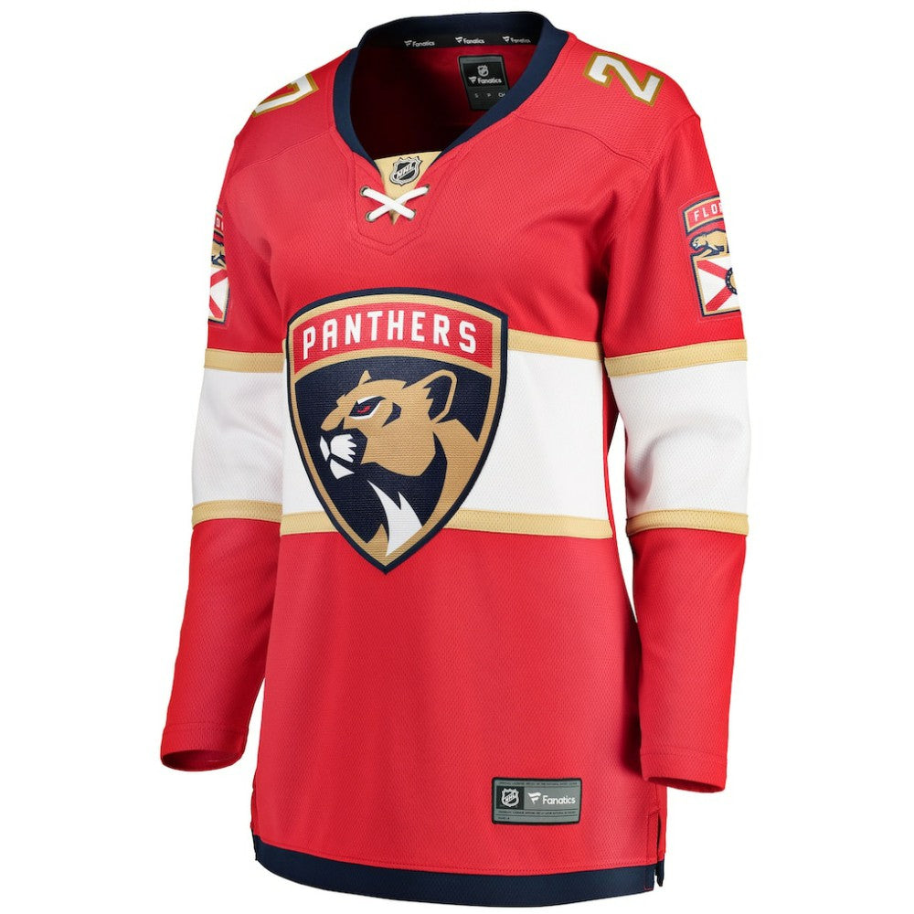 Eetu Luostarinen Florida Panthers Fanatics Women's Home Breakaway Player Jersey - Red - NHL