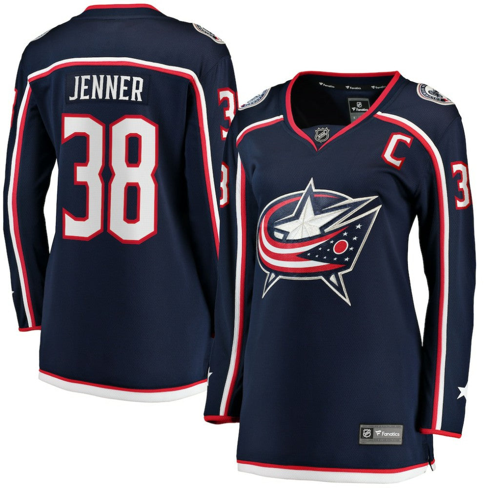 Boone Jenner Columbus Blue Jackets Women's Home Breakaway Player Jersey - Navy - NHL