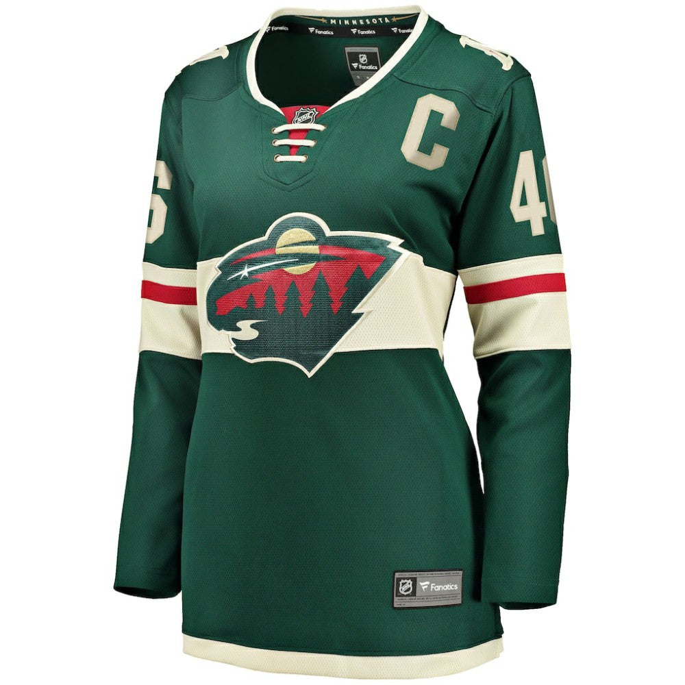Jared Spurgeon Minnesota Wild Women's Home Breakaway Player Jersey - Green - NHL