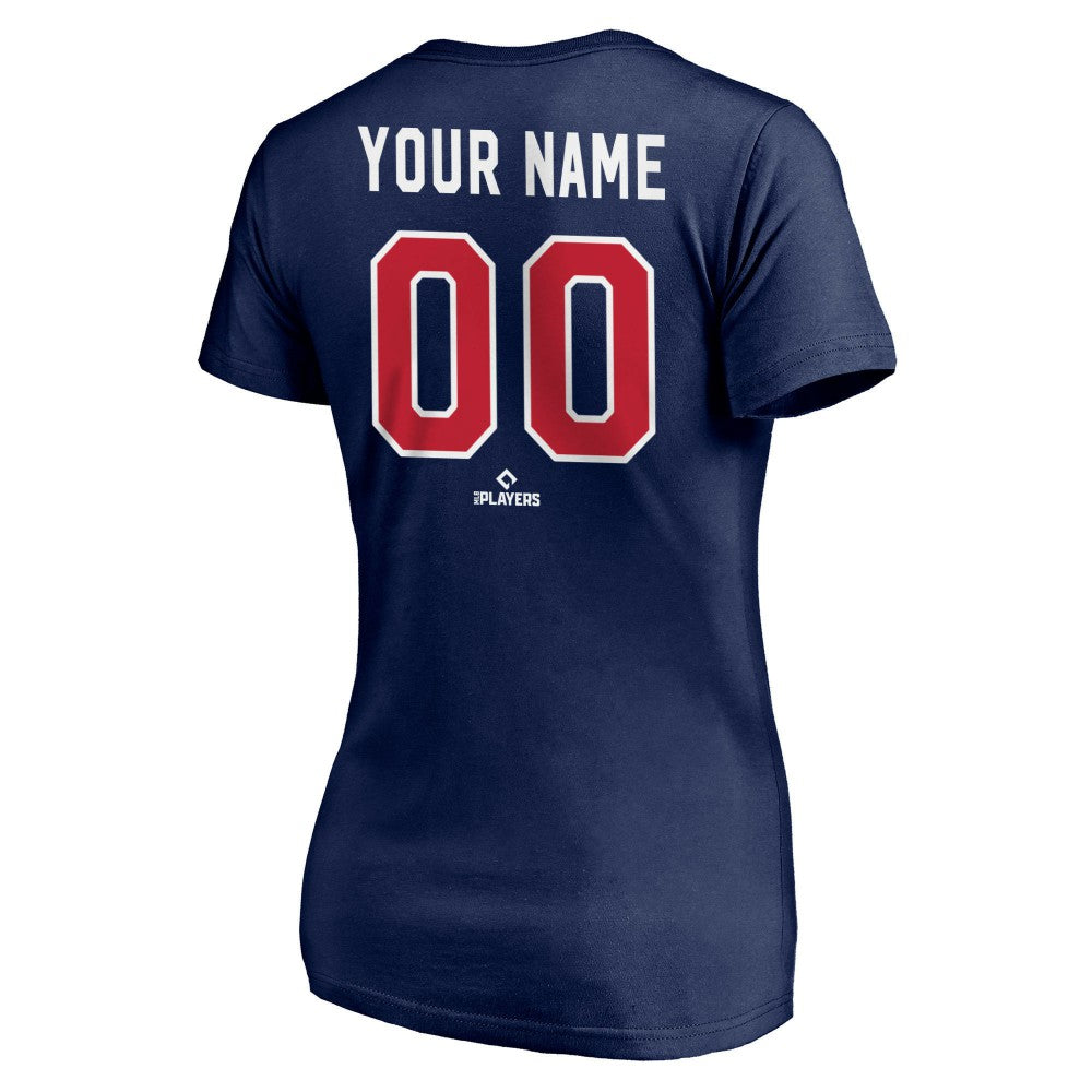 Cleveland Guardians Women's Personalized Winning Streak V-Neck T-Shirt - MLB